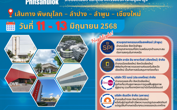 เชิญเข้าร่วมกิจกรรมชักจูงนักลงทุนภายในประเทศนักลงทุน “สร้างเครือข่ายการลงทุน และพัฒนาศักยภาพผู้ประกอบการ SMEs/Startups อุตสาหกรรมอาหารและบรรจุภัณฑ์ การแพทย์ เครื่องจักรและระบบอัตโนมัติ และอุตสาหกรรมบริการที่มีมูลค่าสูง”